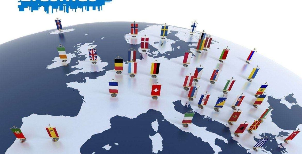 Erasmus-map