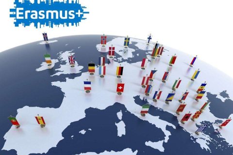 Erasmus-map