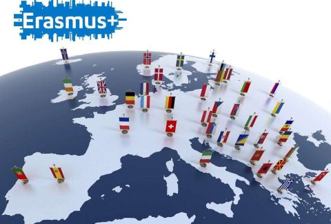 Erasmus-map