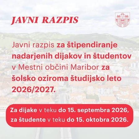 Štipendija za nadarjene dijake_Maribor